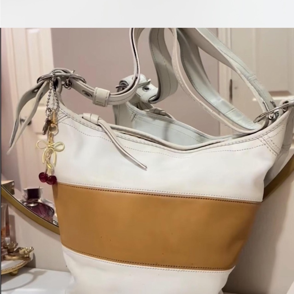 Y2K Coach rugby, bucket, bag, shoulder, Crossbody bag
